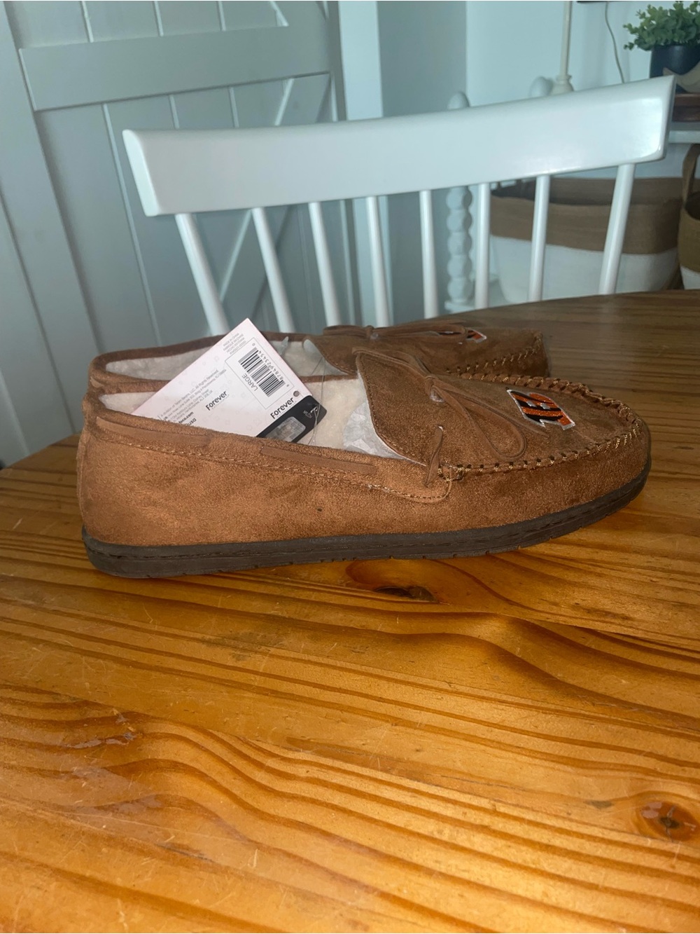 FOCO NFL Cincinnati Bengals Lined Slippers Sz Large NWT